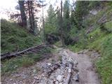 Ponte de Ru Curto - Rifugio Croda da Lago